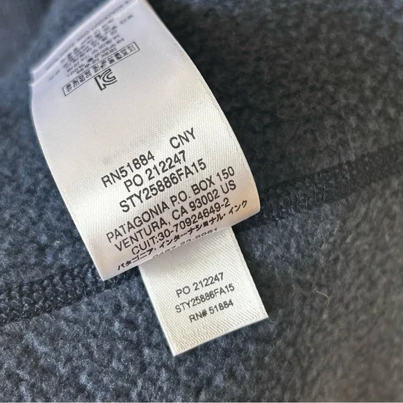 Patagonia Women Better Sweater Fleece Vest Navy Medium - Picture 4 of 6